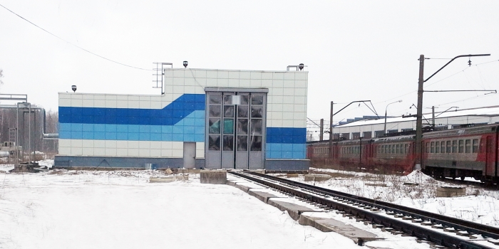 Washing Station at the Aprelevka Multiple Unit Depot